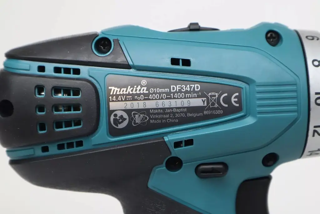 Шурупокрут акумуляторний Makita DF347D BEO3 (30 Нм, 0.8-10 мм, G-серія 14.4 В, без акумуляторів та зарядного пристрою) - фото 3