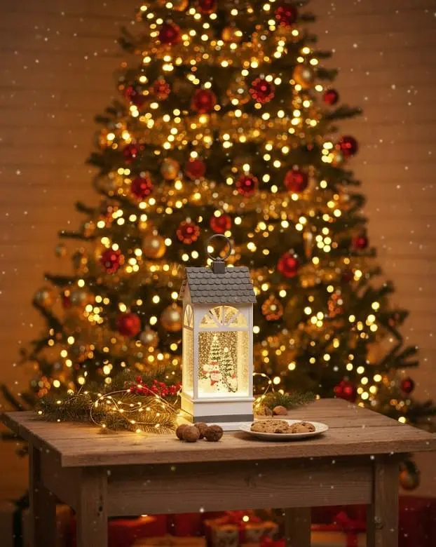 Новорічний нічник-ліхтар з ефектом метелика XMAS WDL-24074B (47704-10099_818) - фото 9