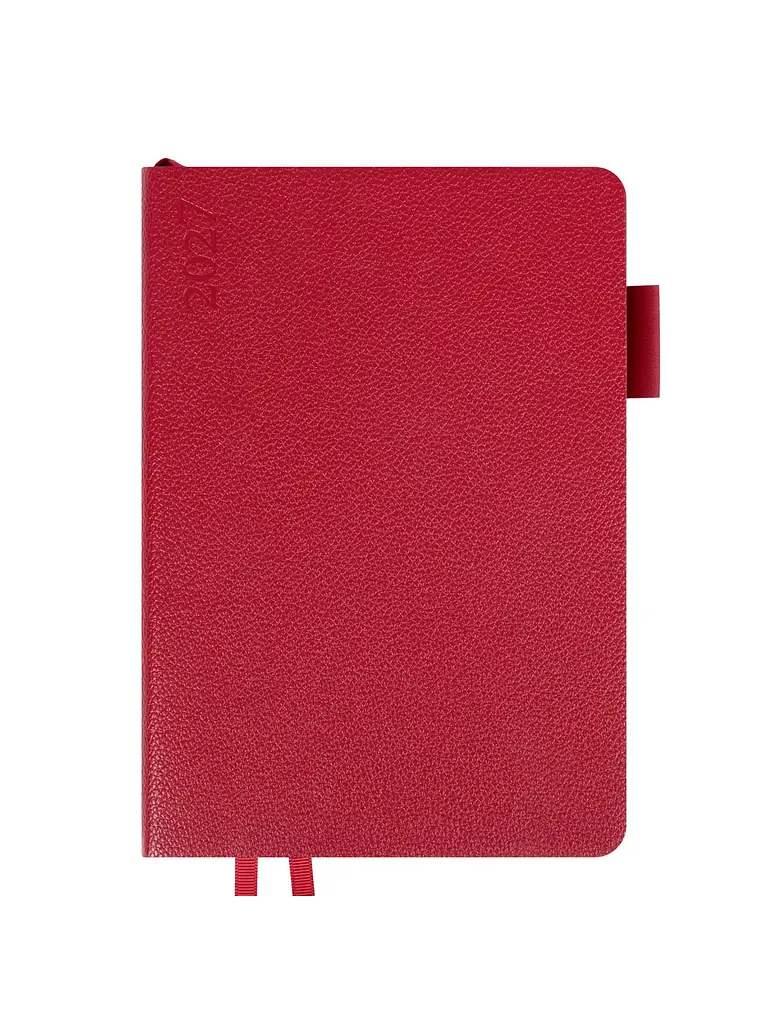 Щоденник 2027 А5 LEO Planner Binario датований бордовий (252728) - фото 2