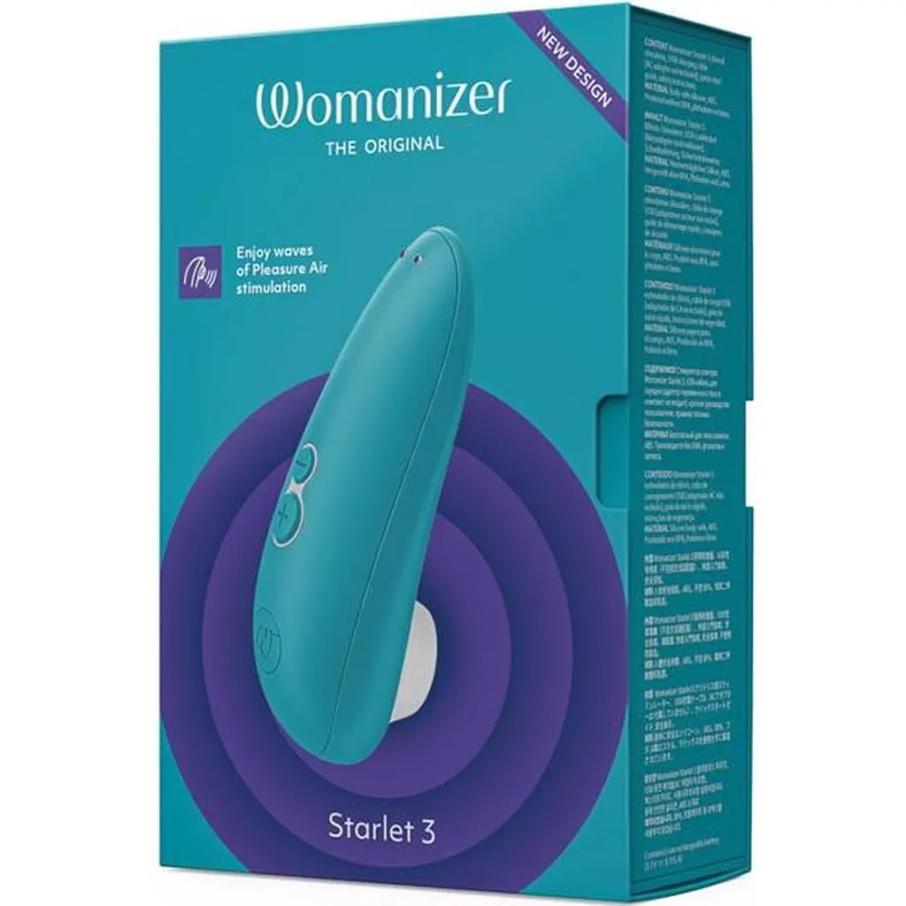 Вакуумний стимулятор Womanizer Starlet 3 Turquoise (SO8740) [108458] - фото 6
