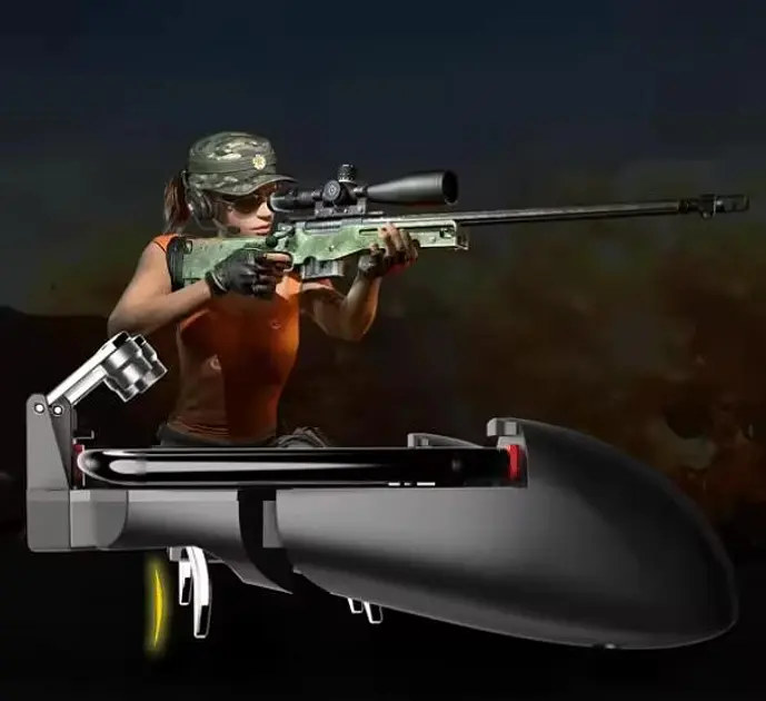 Джойстик для телефону з охолодженням Memo AK77 1200mAh ігровий контролер тригер Black (18535) - фото 11