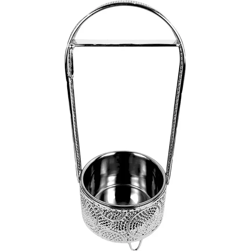Кошик для вугілля Aztec Silver M - фото 2