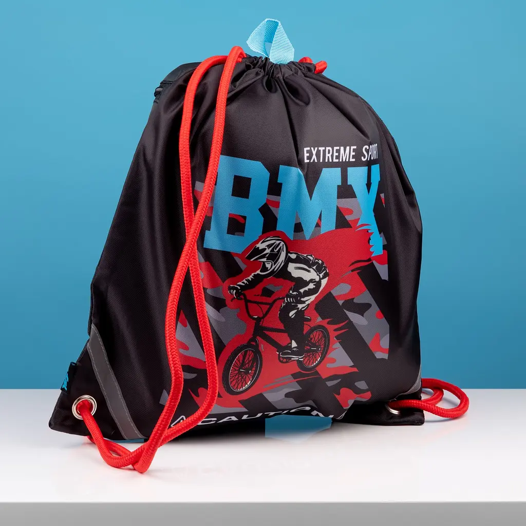 Сумка для взуття Yes SB-10 BMX чорна (533459) - фото 3