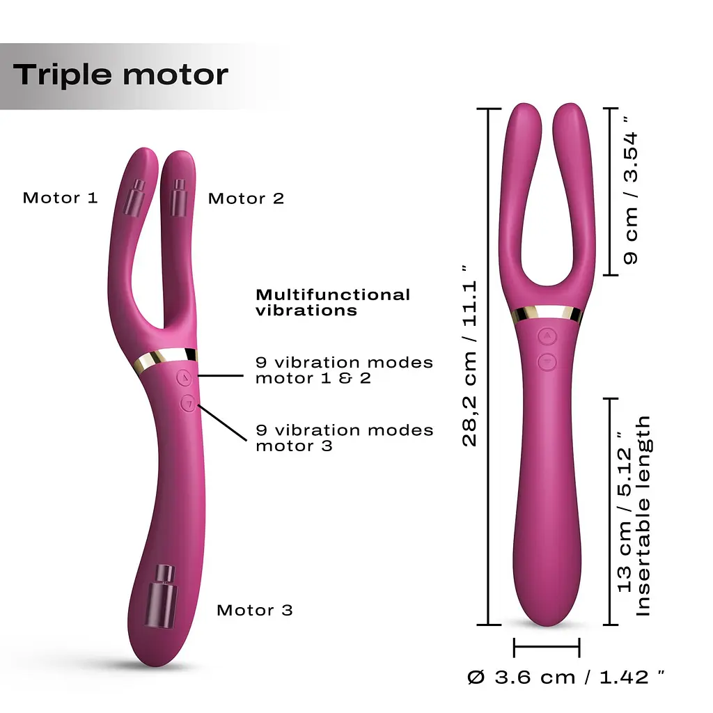 Вібратор-стимулятор Dorcel INFINITE JOY PLUM Dorcel SO7380 95563 - фото 2