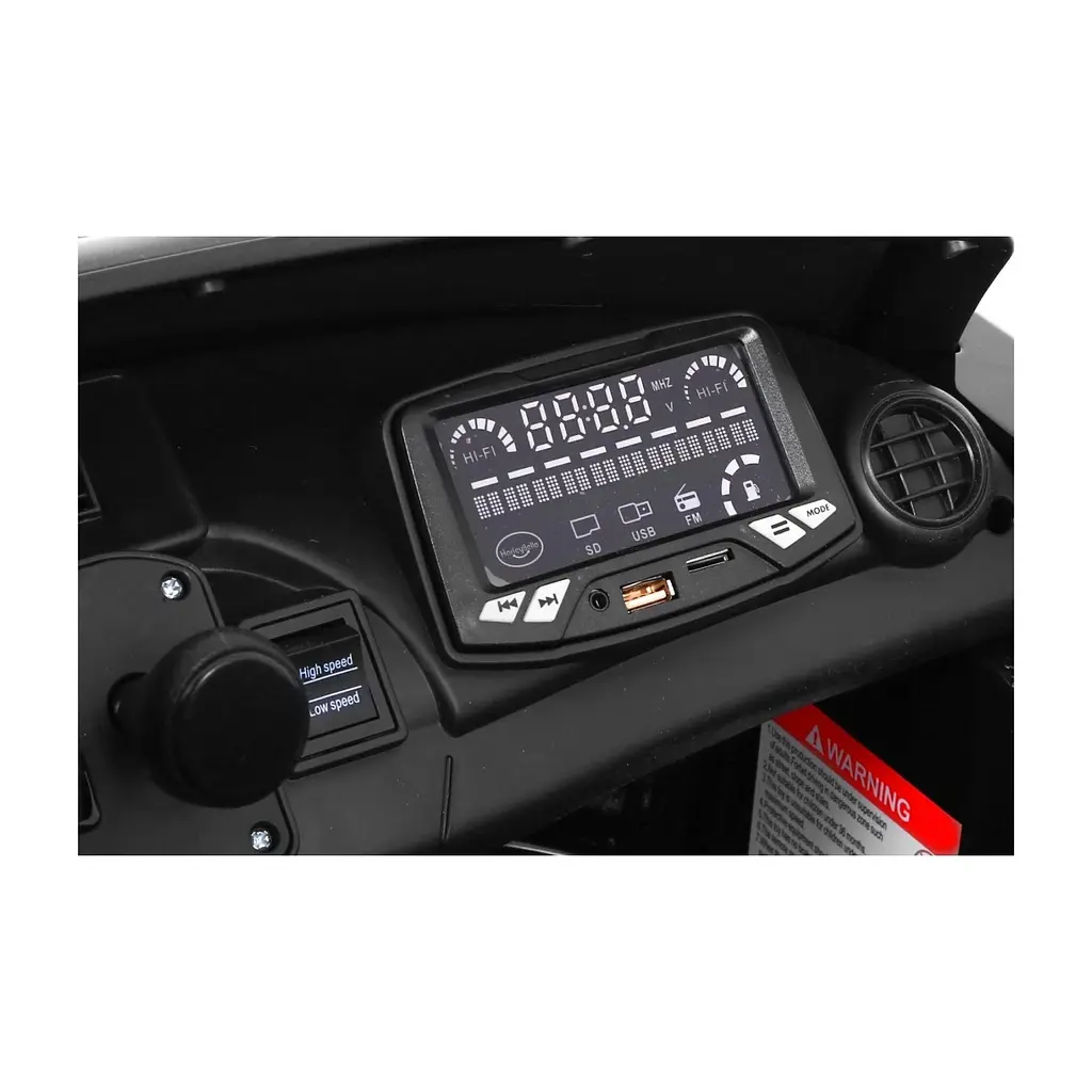 Електромобіль Ramiz Mercedes-Benz GT R 2х12 В,чорний (PA.HL289.EXL.CZ) - фото 11