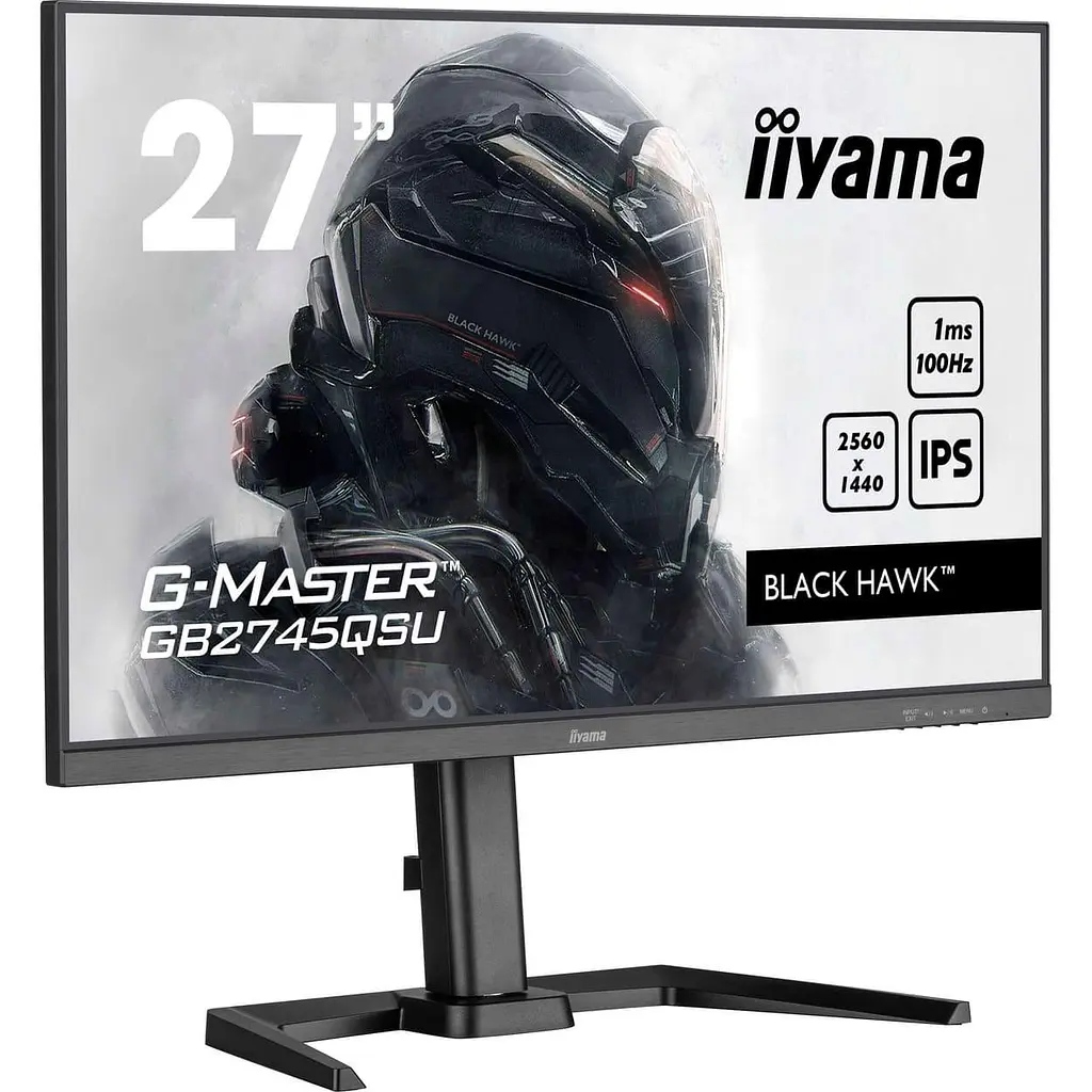 Монітор 27" Iiyama GB2745QSU-B2 QHD IPS 100Hz (GB2745QSU-B2) - фото 3