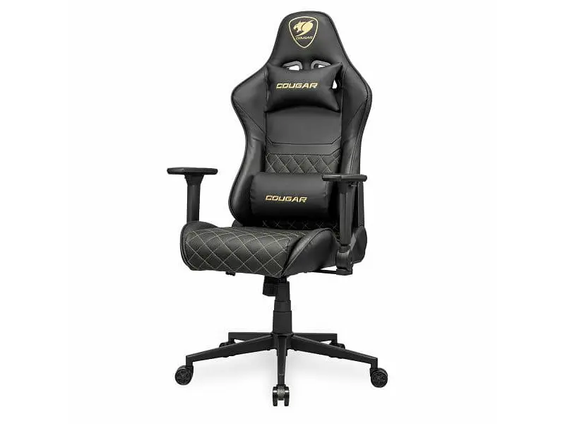 Комп'ютерне крісло для геймера Cougar Armor One V2 Gold - фото 3
