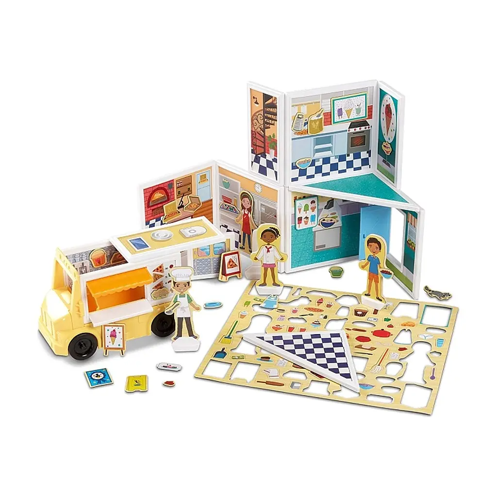 Ігровий набір Melissa & Doug магнітний Магазин піци та морозива (MD30658) - фото 2