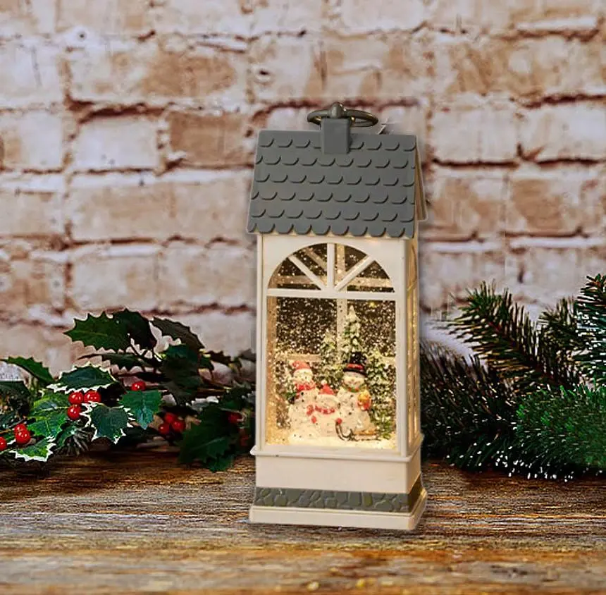 Новорічний нічник-ліхтар з ефектом метелика XMAS WDL-24074B (47704-10099_818) - фото 5
