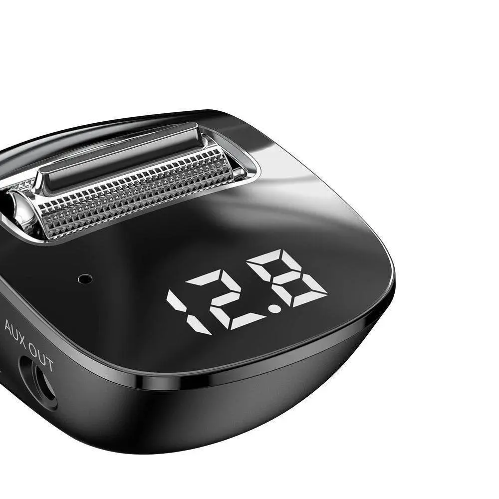 Адаптер автомобільний BASEUS with Bluetooth FM Streamer F40 AUX - фото 3