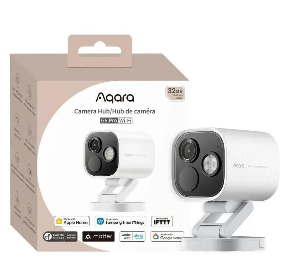 IP-камера видеонаблюдения хаб Aqara G5 Pro (PoE) CH-C03D White - фото 2