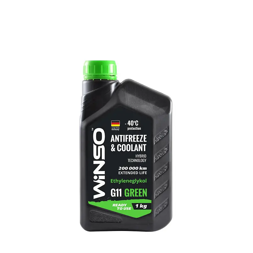 Антифриз Winso Antifreeze & Coolant Green -40°C зеленый G11, 1 кг (880960) - фото 2