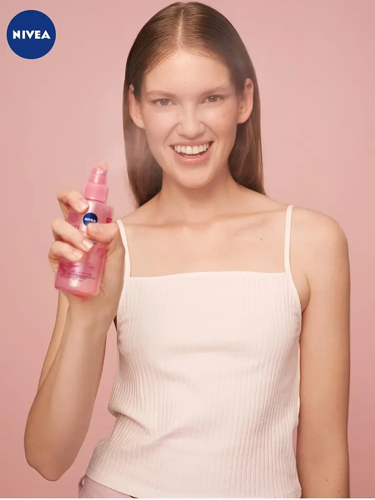 Зволожуючий міст-тонік для обличчя Nivea Organic Rose, з натуральною рожевою водою, 150 мл (94415) - фото 3