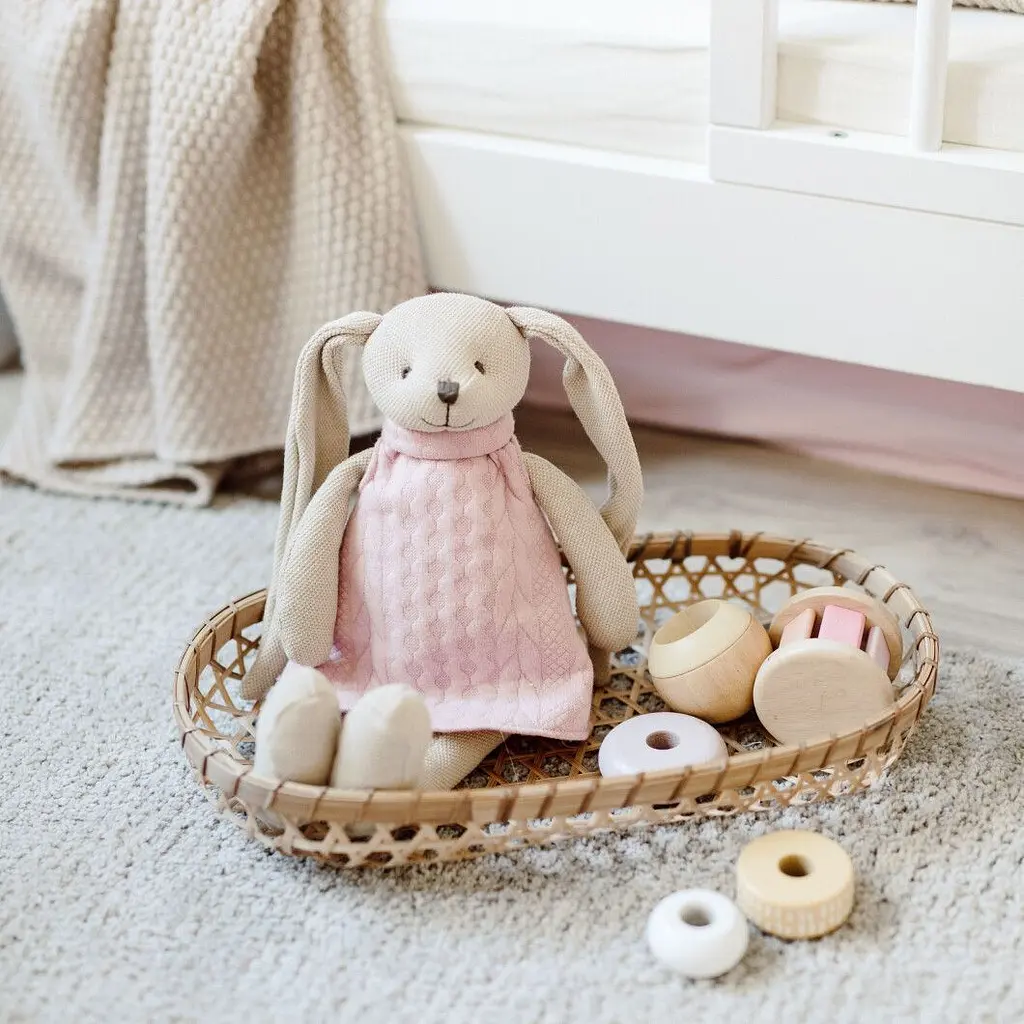 М'яка іграшка Canpol babies Кролик, рожевий (80/200 pin) - фото 6
