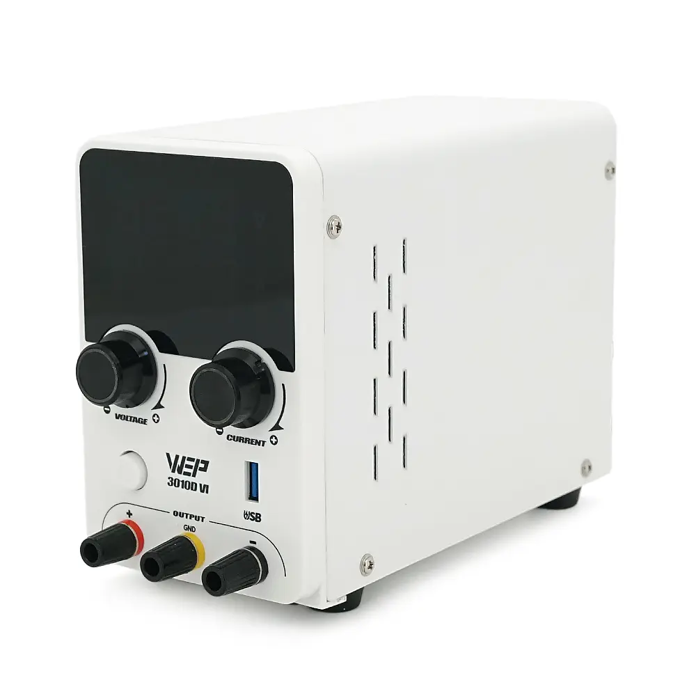 Блок живлення з цифровою індикацією WEP-3010D/4, 30V, 10A, імпульсний, з цифровою індикацією (V/A) - фото 3