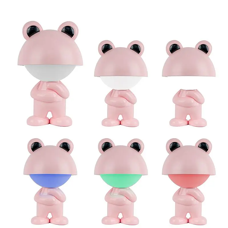 Світильник-нічник Kite LED з акумулятором Dreamy Froggy рожевий (K25-315-3-2) - фото 3