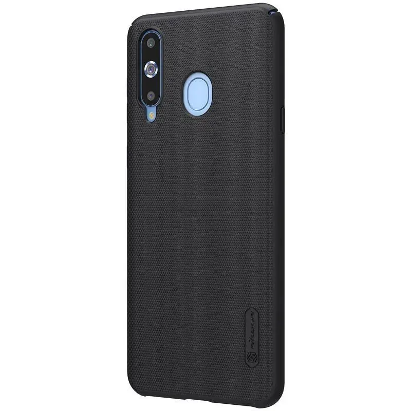 Чехол-накладка Nillkin Super Frosted Shield Samsung Galaxy A8s G8870 Black - фото 4