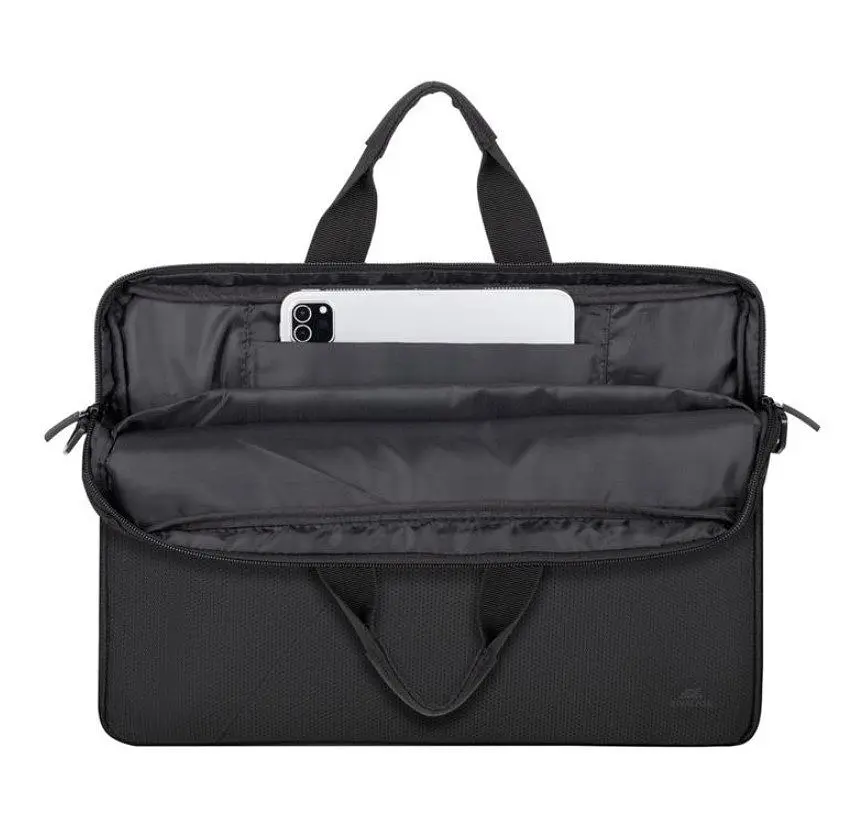 Сумка для ноутбука 15.6 дюйма Rivacase Komodo Black - фото 5