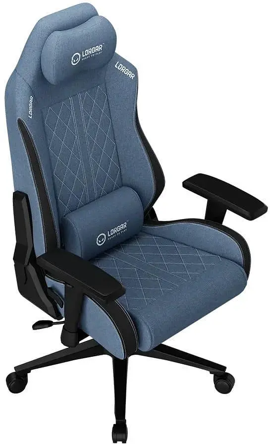 Ігрове крісло Lorgar CHA41 Premium Anti-Stain Fabric Blue (LRG-CHA41-BL) - фото 4