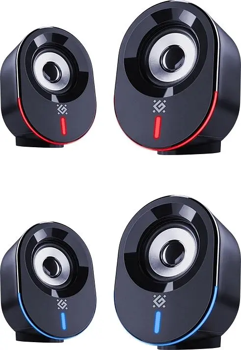 Акустична система 2.0 Defender Solar 8, 10Вт, Bluetooth, RGB підсвітка, USB, чорна (65938) - фото 9