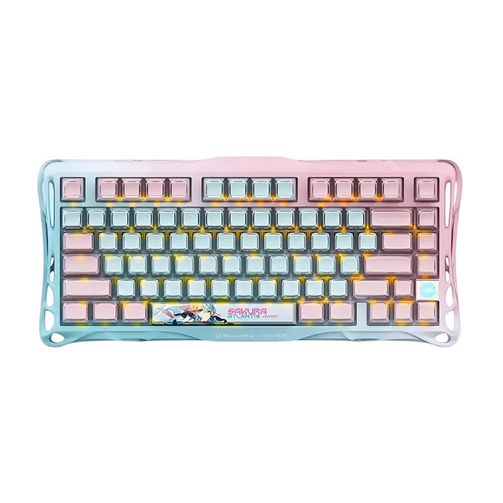Клавіатура GravaStar K1 lite new Yeston pink-blue - фото 2