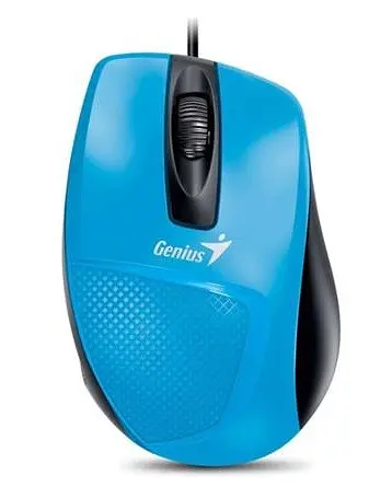 Миша Genius DX-150X Чорний Синій (31010231102)