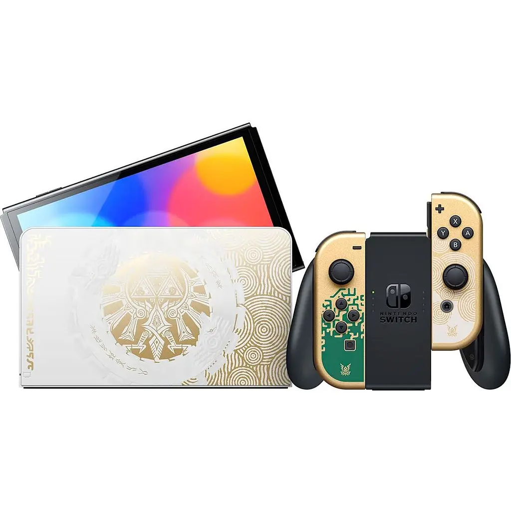 Портативная игровая консоль Nintendo Switch OLED Model The Legend of Zelda: Tears of the Kingdom Edition [83973] - фото 5