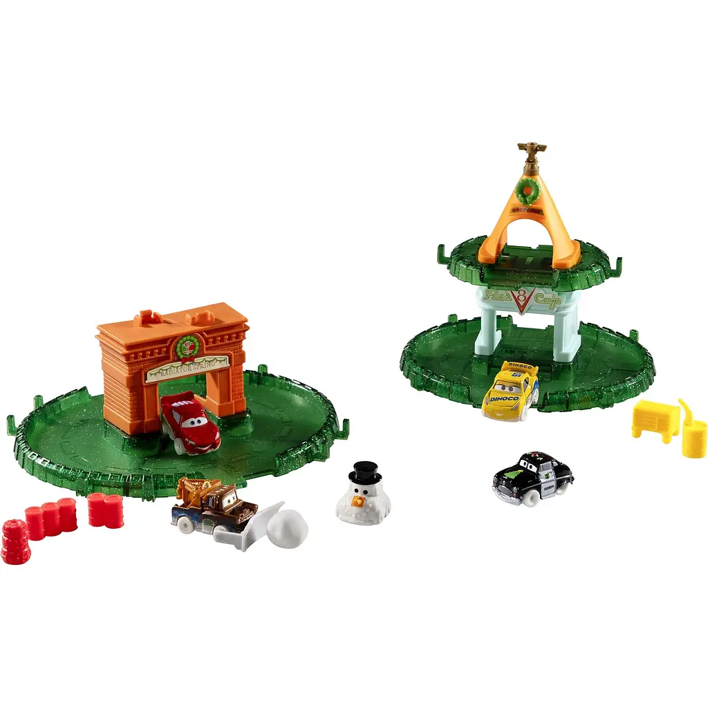 Игровой набор Disney Тачки Адвент-календарь с минигонщиками (HXT34) - фото 3