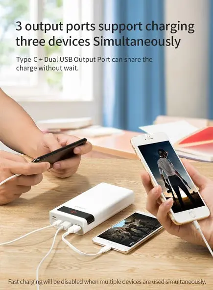 Батарея универсальная мобильная Romoss 30000mAh Sense8P+ (PHP30-515-1134) белая - фото 6