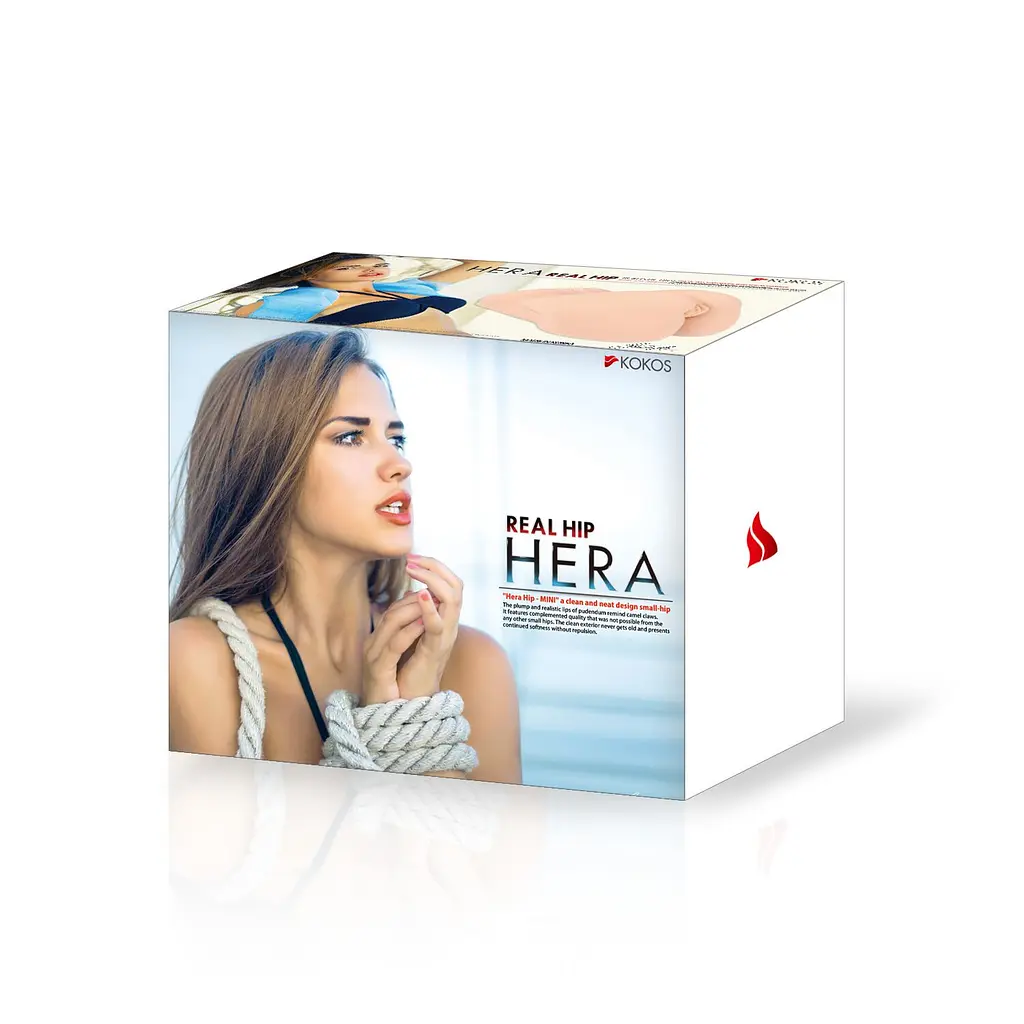 Мастурбатор Kokos Hera Hip Real 2WayPlus з функцією масажу та вібрацією - фото 9