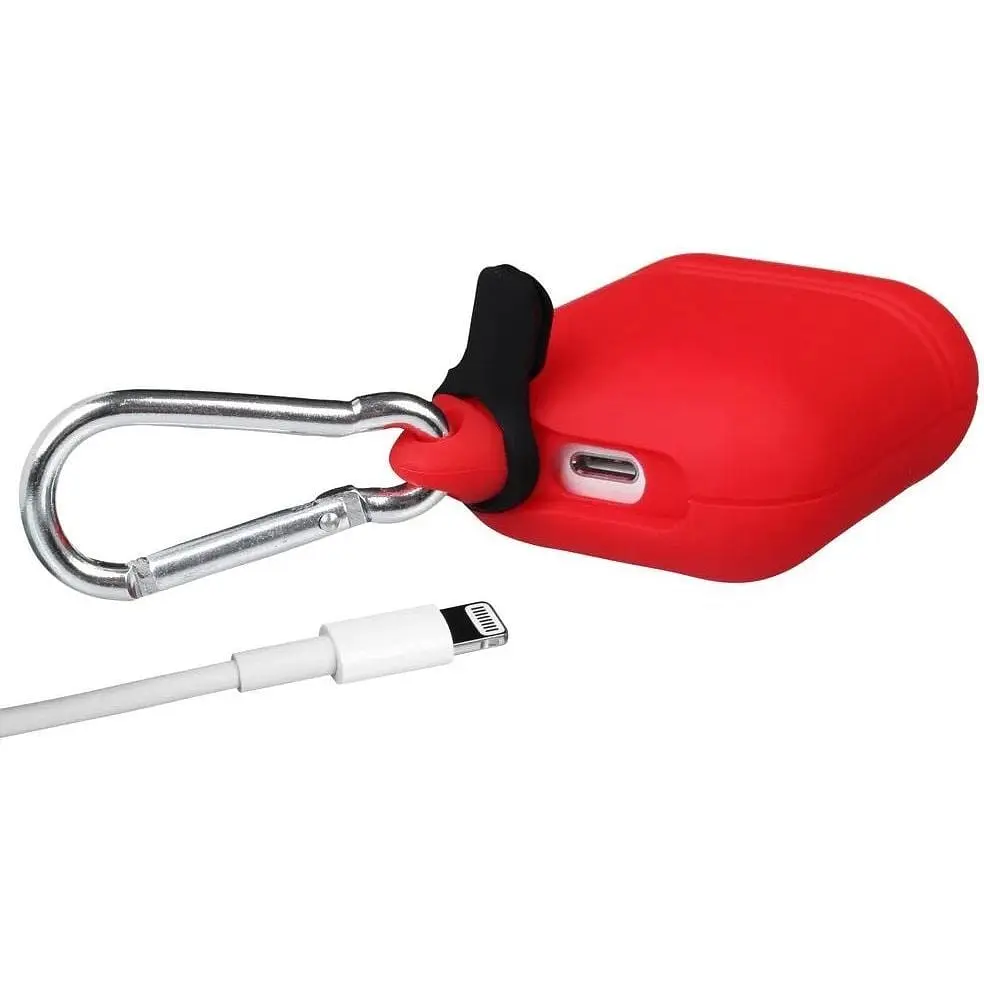 Чохол i-Smile Rainproof для Apple AirPods IPH1421 Red (702356) - фото 3