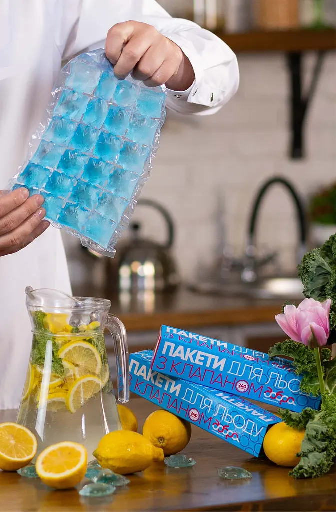 Пакети для льоду Добра господарочка, 240 шт. (4820086520362) - фото 3