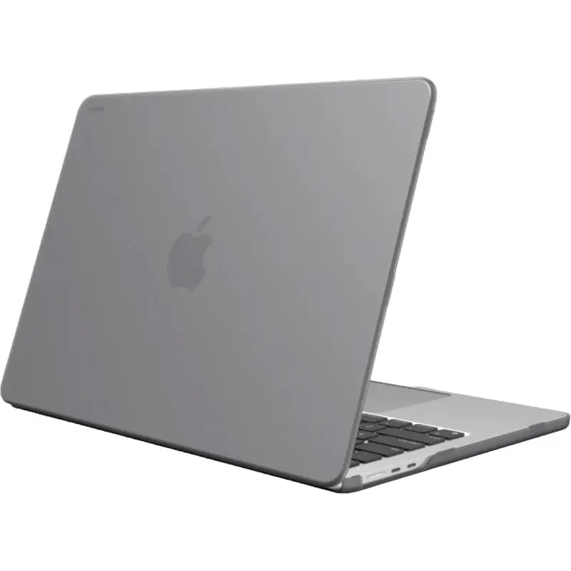 Чехол-накладка Moshi Ultra Slim Case iGlaze Stealth Black for MacBook Air 13.6" M2 серый (99MO071008) - фото 2