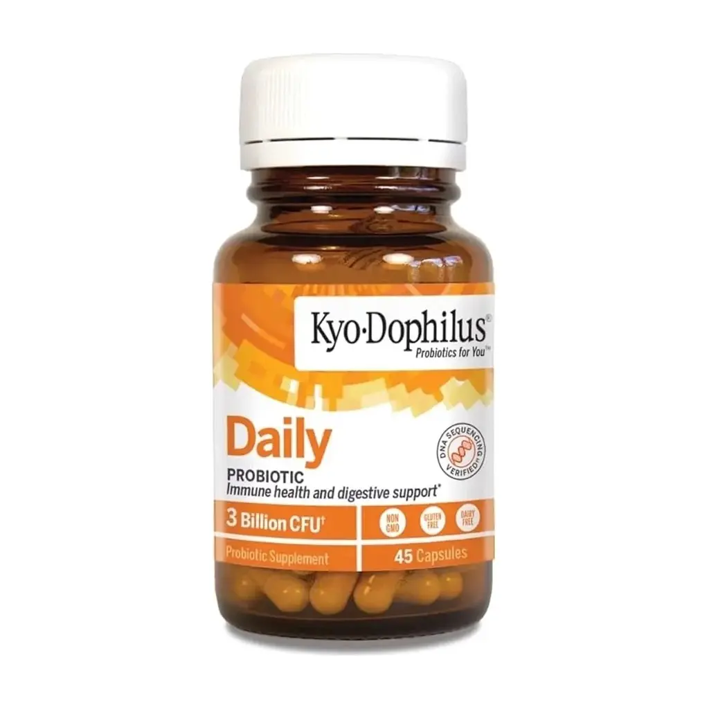 Вітамінно-мінеральний комплекс Kyolic Пробіотики, Kyo-Dophilus, 45 капсул (WAK60045) - фото 4