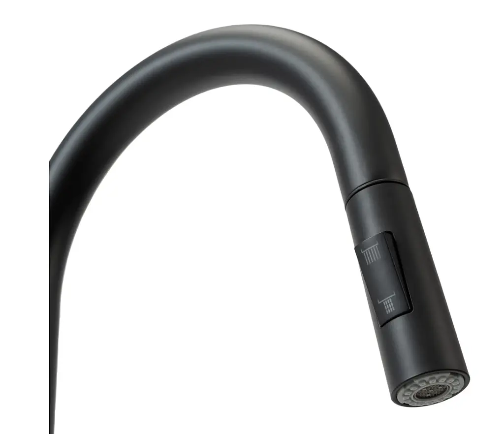 Змішувач для кухні Rea Fresh black black mat REA-B9147, Чорний матовий - фото 6
