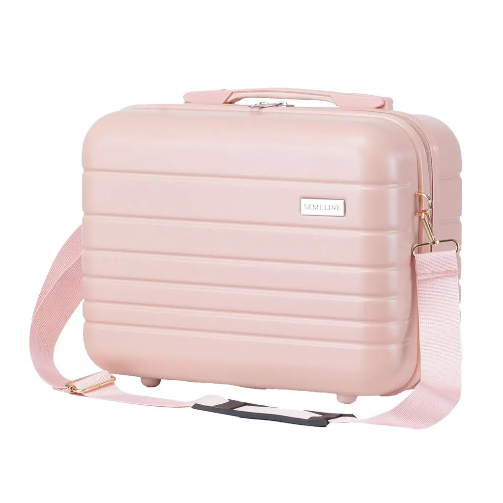 Бьюті-кейс Semi Line 15L Beige (T5965-1) - фото 7