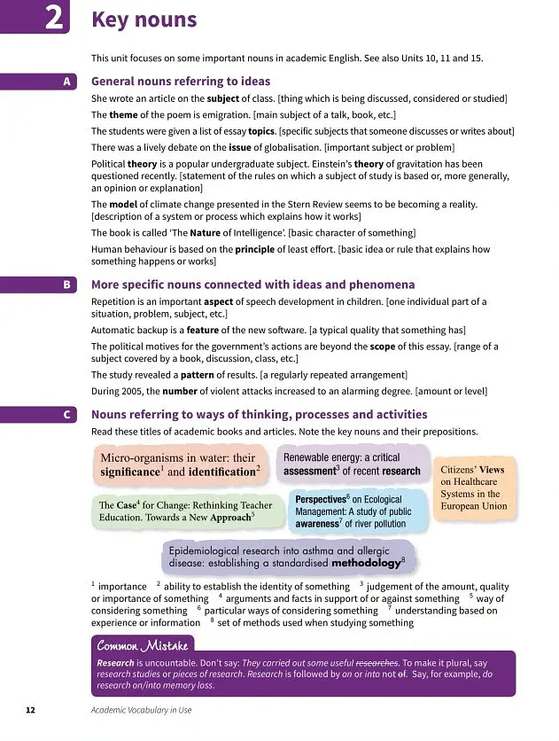 Academic Vocabulary in Use with Answers 2nd Edition - фото 4