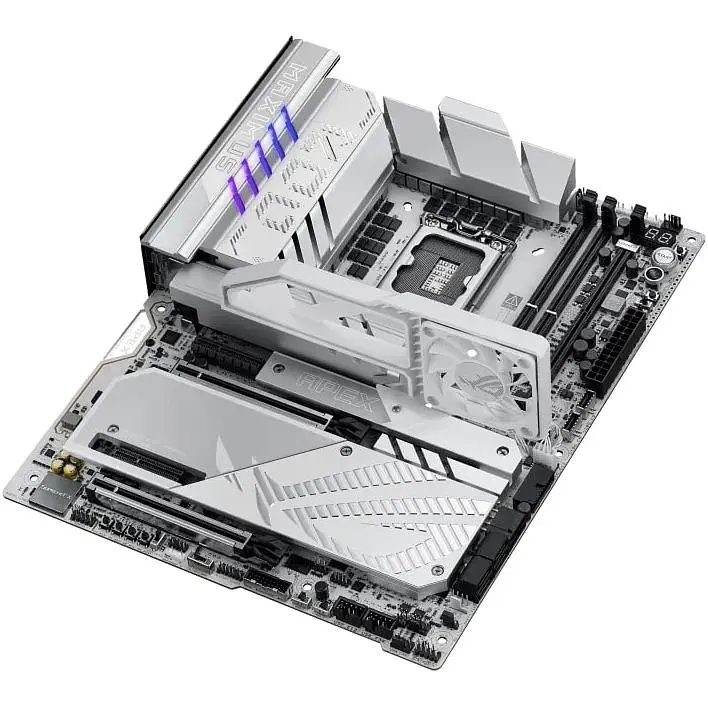Материнська плата Asus ROG Maximus Z890 APEX s1851 Z890 2xDDR5 M.2 Thunderbolt DP Wi-Fi BT ATX білий - фото 7