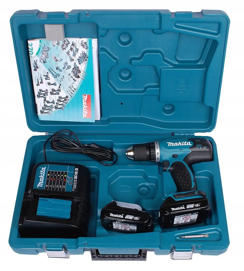 Шурупокрут акумуляторний Makita DDF453SYE (42 Нм, 1.5-13 мм, LXT) - фото 2