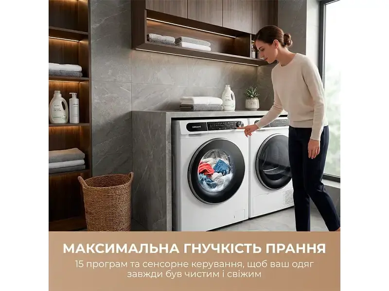 Пральна машина автоматична Dreame S8 (DWF08S50CA) - фото 7