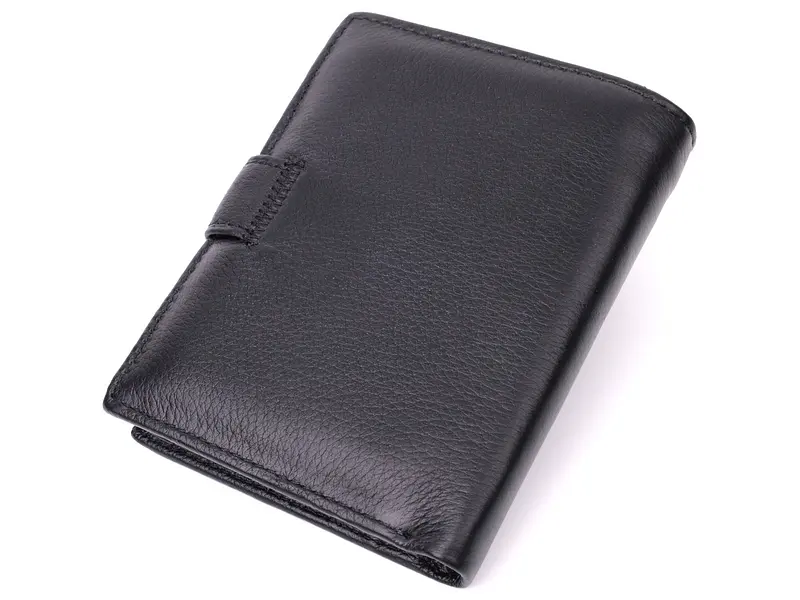 Чоловічий шкіряний гаманець ST Leather 10х13х2.5 см acs0028292 - фото 2