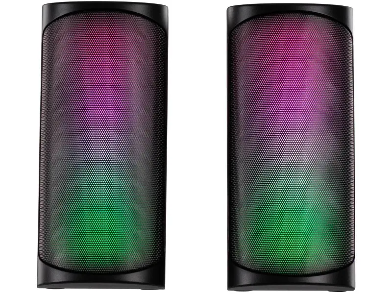 Колонки для комп'ютера 2E PCS231 RGB Matrix 2.0 USB Black (PCS231BK) - фото 3