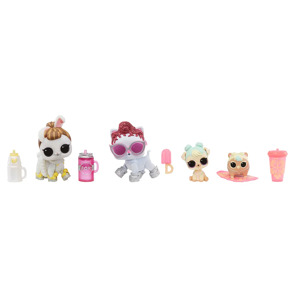 Игровой набор-сюрприз с куклой L.O.L. Surprise Color Change Bubble Surprise S3 Любимец, в ассортименте (119784) - фото 7