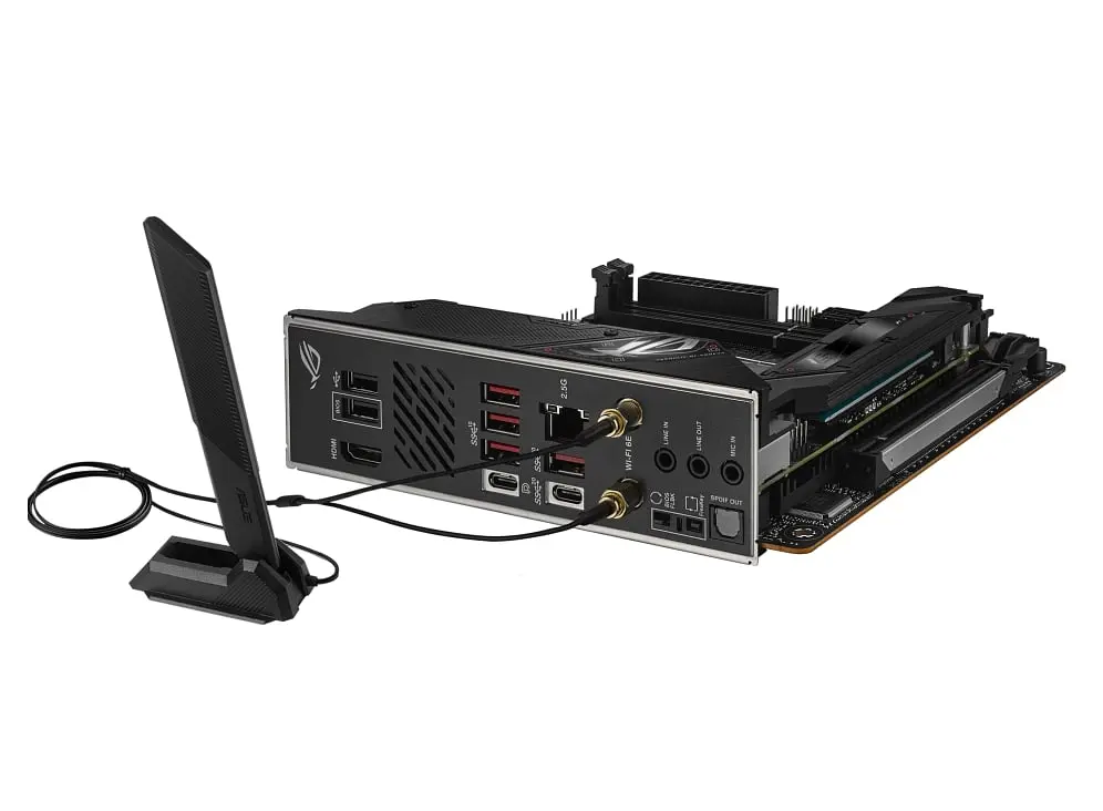 Материнская плата ROG STRIX B650E-I GAMING WIFI sAM5 B650 2xDDR5 M.2 HDMI Wi-Fi BT mITX Asus teh0018954 - фото 8