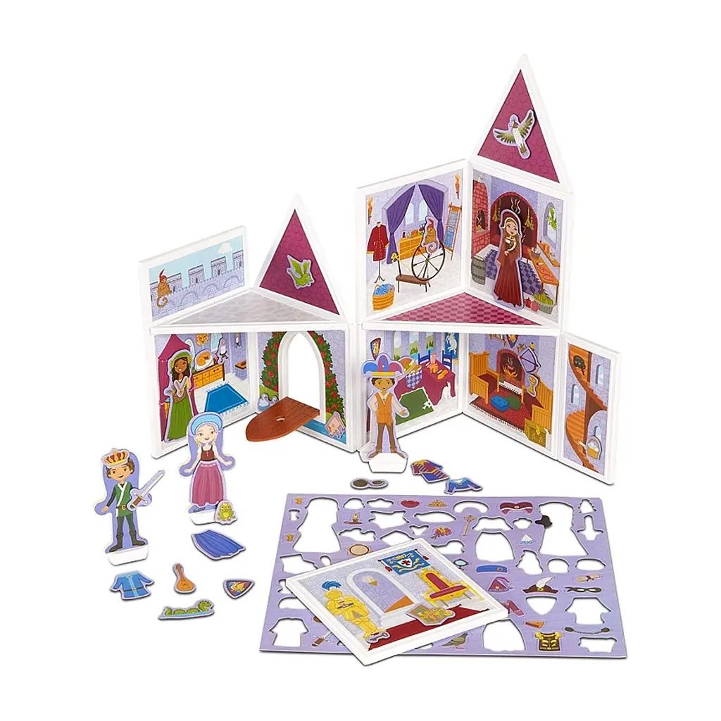 Ігровий набір Melissa & Doug магнітний Середньовічний замок (MD30662) - фото 2
