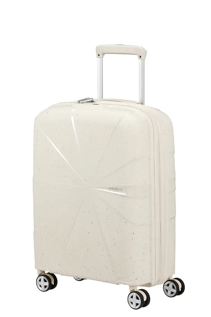 Валіза American Tourister STARVIBE 55 см CREAM SPECKLES 55х40х20(23) MD5*05102 - фото 5