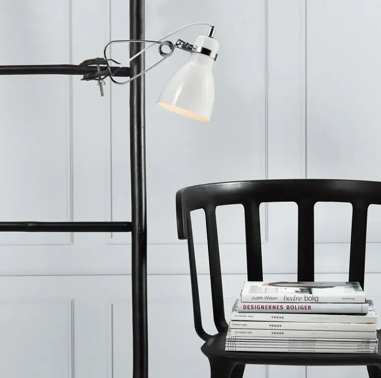 Настольная лампа Brille в современном стиле на прищепке MTL-20 white - фото 6