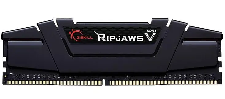 Модуль пам'яті G.Skill DDR4 8Gb.Skill Ripjaws V Black 3200 MHz (F4-3200C16D-16GVKB 1 of 2) Б/в