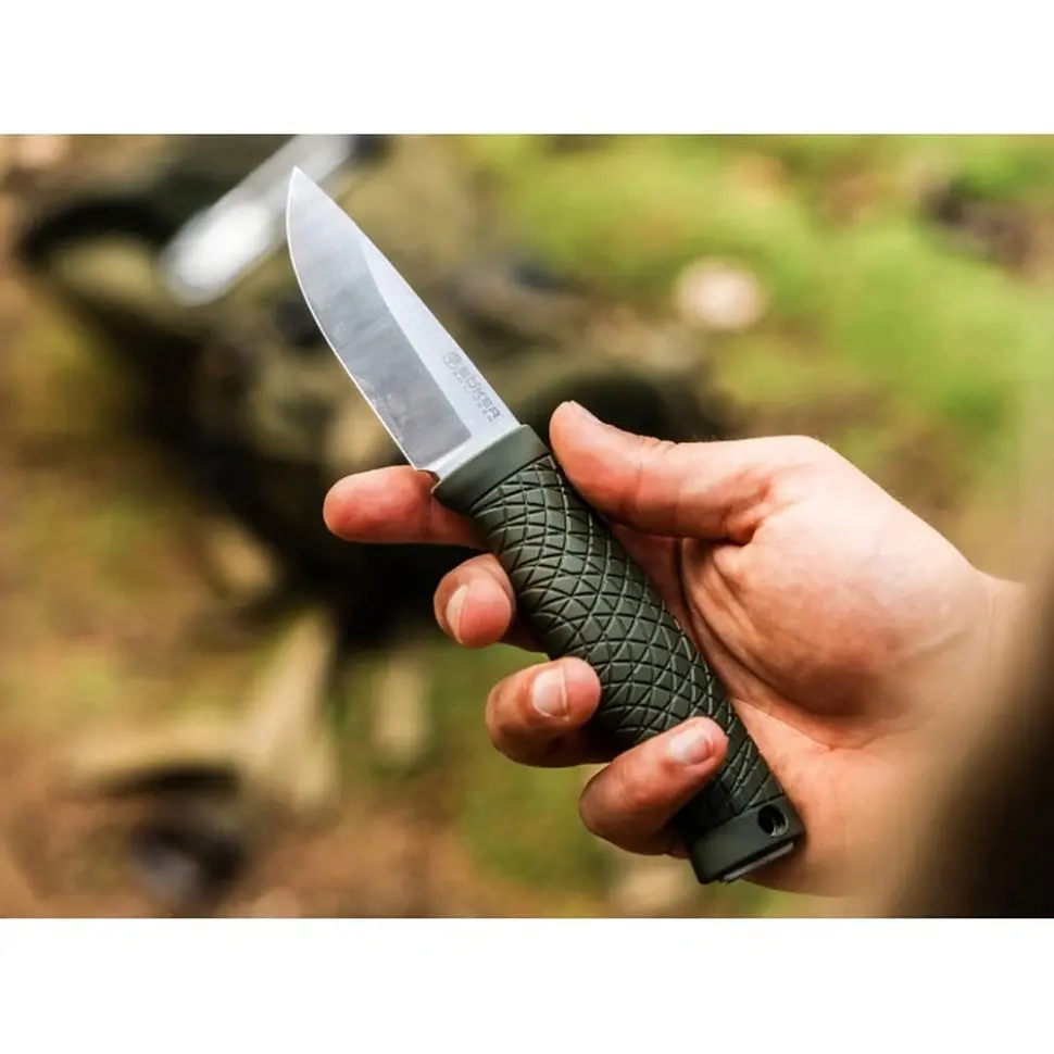 Ніж Boker Bronco Mini OD Зелений - фото 6