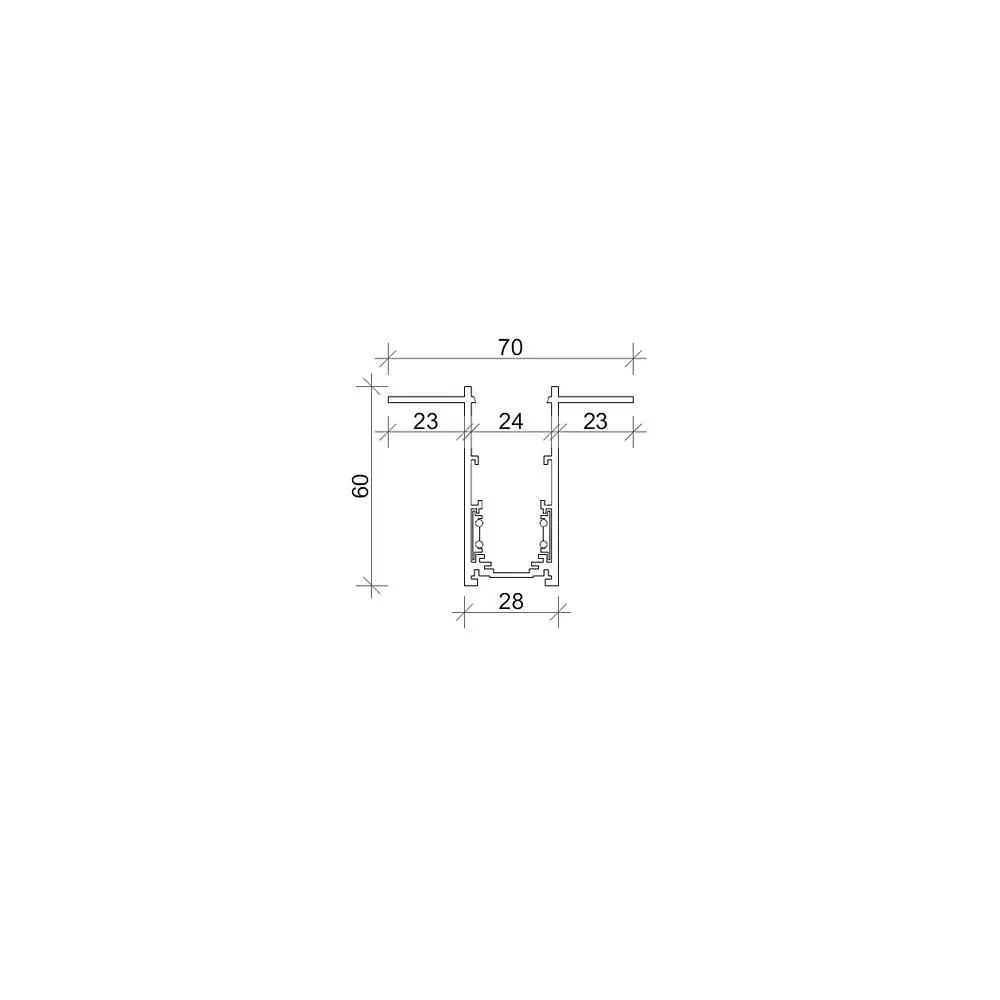 Магнитная шина Skarlat RGD Q48V 1.5M - фото 2